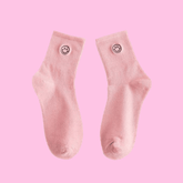 Pink Smile Socks - Happy Boxx UK